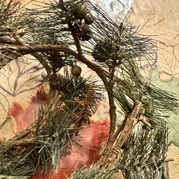 Mini 5” Wreaths Candle Rings Set - Picture 6 of 8